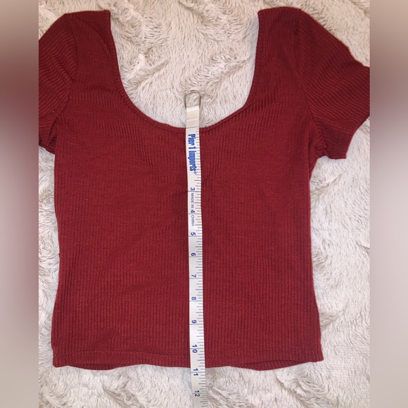 Garage - Red Crop Top - Picture 2 of 7